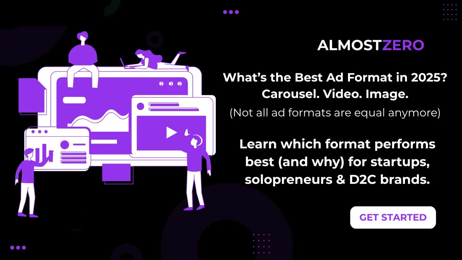 Carousel, Video, or Image: What’s the Best Ad Format for 2025? (AlmostZero Edition)